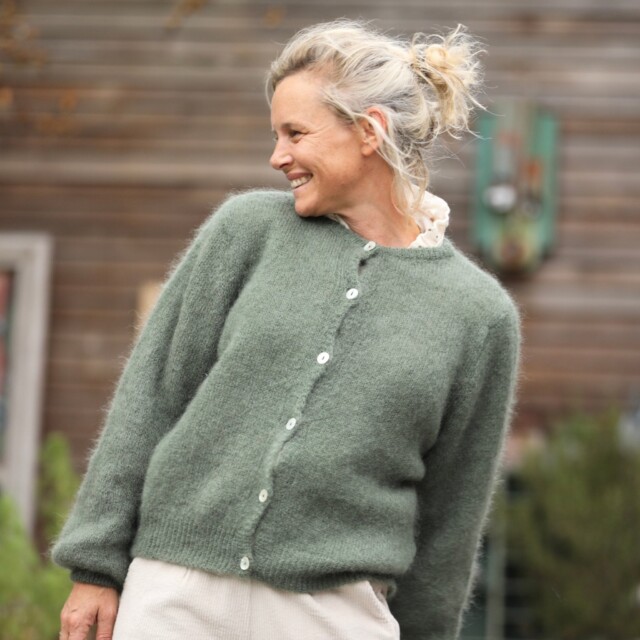 Quintessence - Gilet Sélène - Kaki