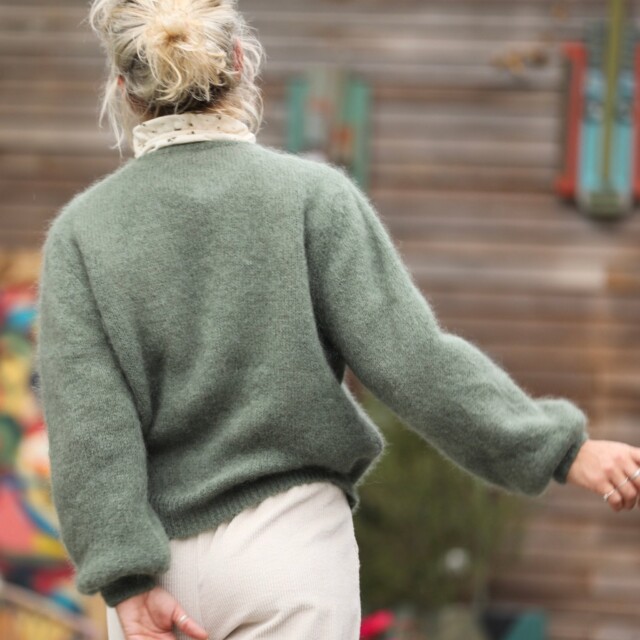 Quintessence - Gilet Sélène - Kaki