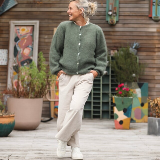 Quintessence - Gilet Sélène - Kaki