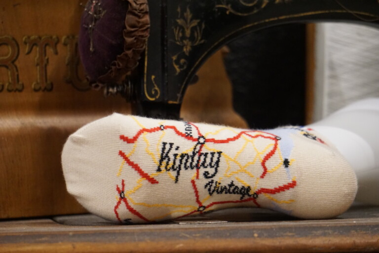 Kiplay Vintage - Socquettes Carte Femme