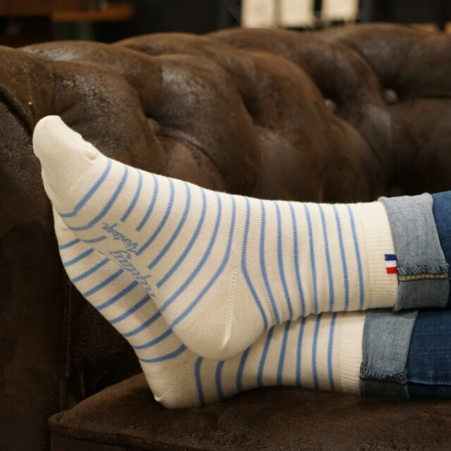 Kiplay Vintage - Chaussettes Rayée Femme