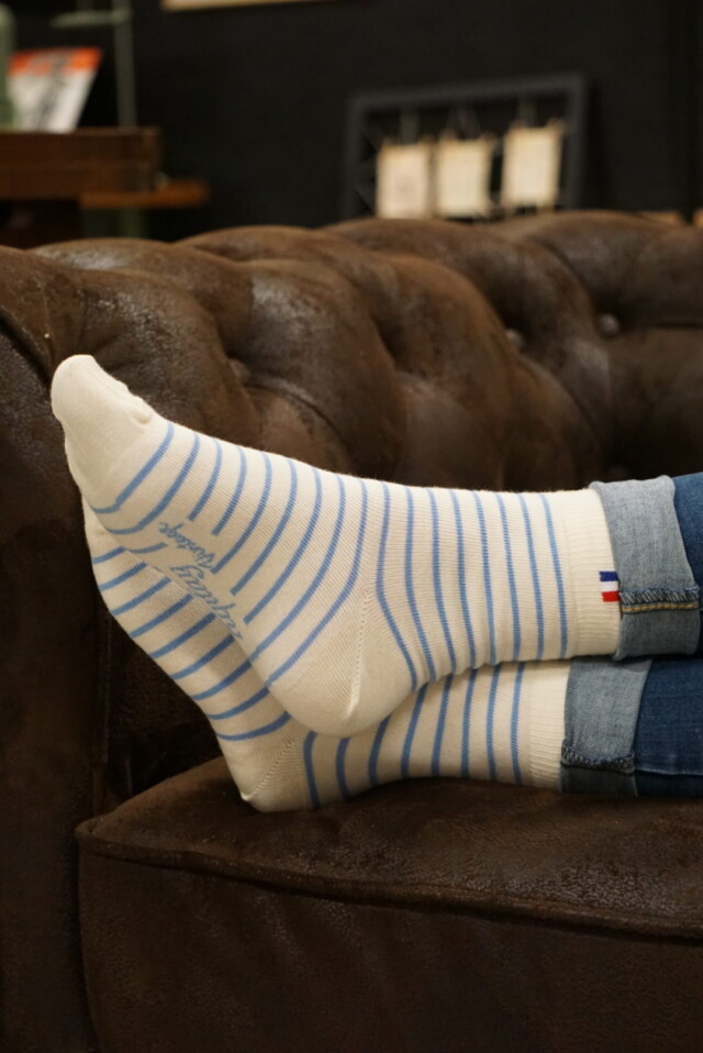 Kiplay Vintage - Chaussettes Rayée Femme