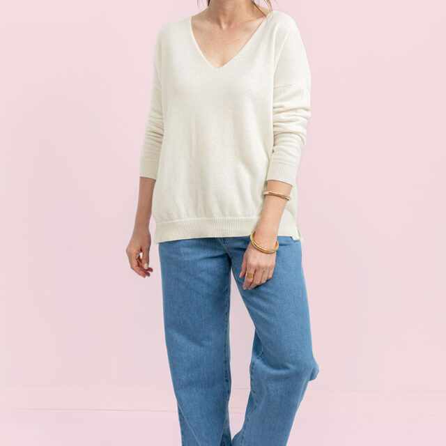 Maison Solfin - Jean large en coton Made in France| B.Solfin