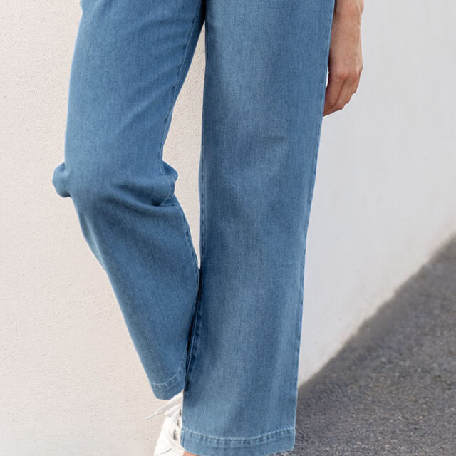 Maison Solfin - Jean large en coton Made in France| B.Solfin
