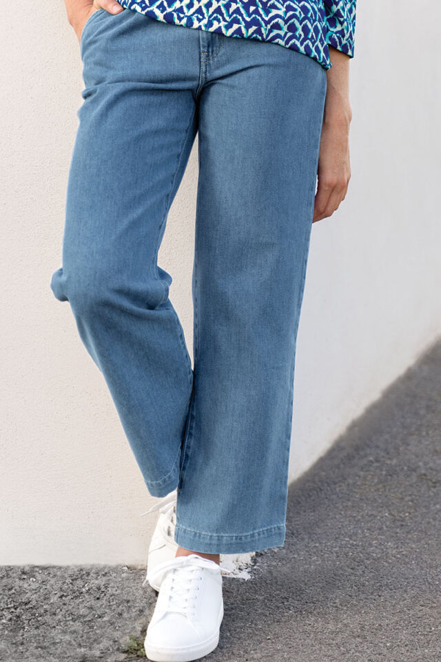 Maison Solfin - Jean large en coton Made in France| B.Solfin