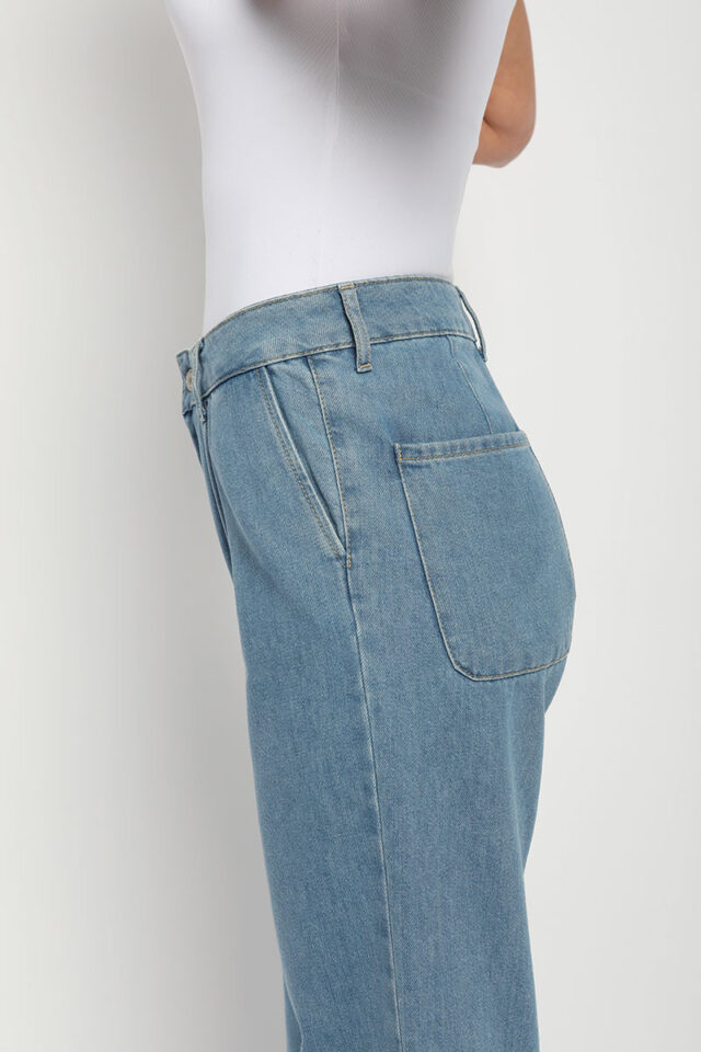 Maison Solfin - Jean large en coton Made in France| B.Solfin