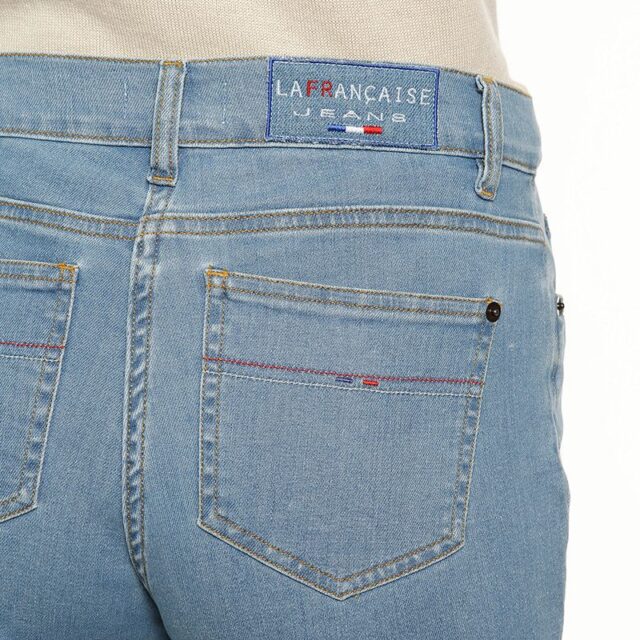 Maison Solfin - Jean femme en coton coupe droite Made in France| B.Solfin