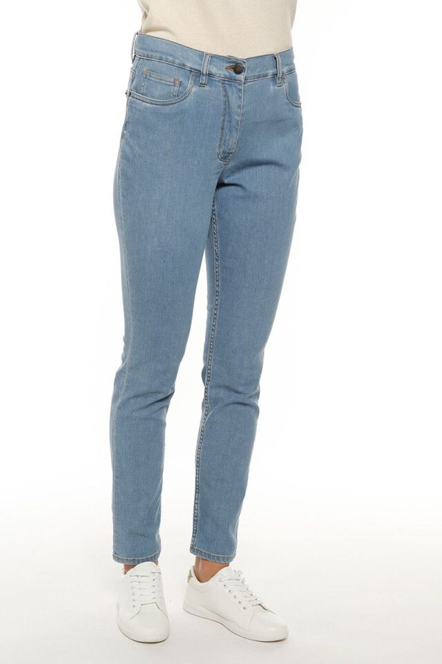 Maison Solfin - Jean femme en coton coupe droite Made in France| B.Solfin