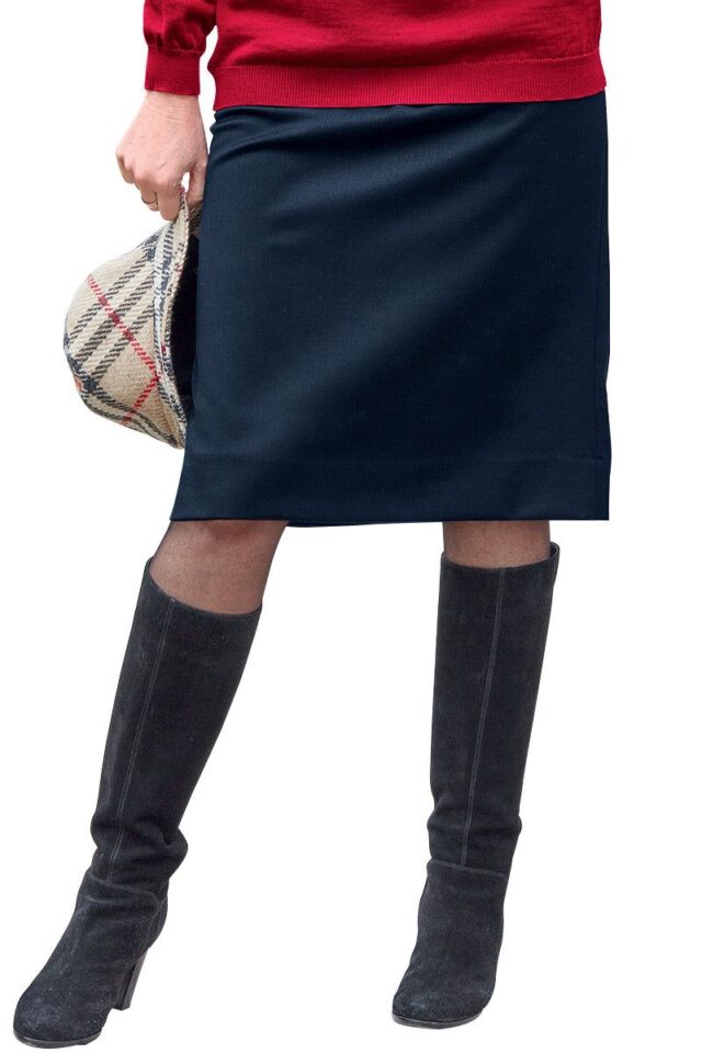 Maison Solfin - Jupe droite Made in France| B.Solfin