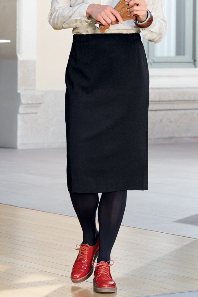 Maison Solfin - Jupe droite Made in France| B.Solfin