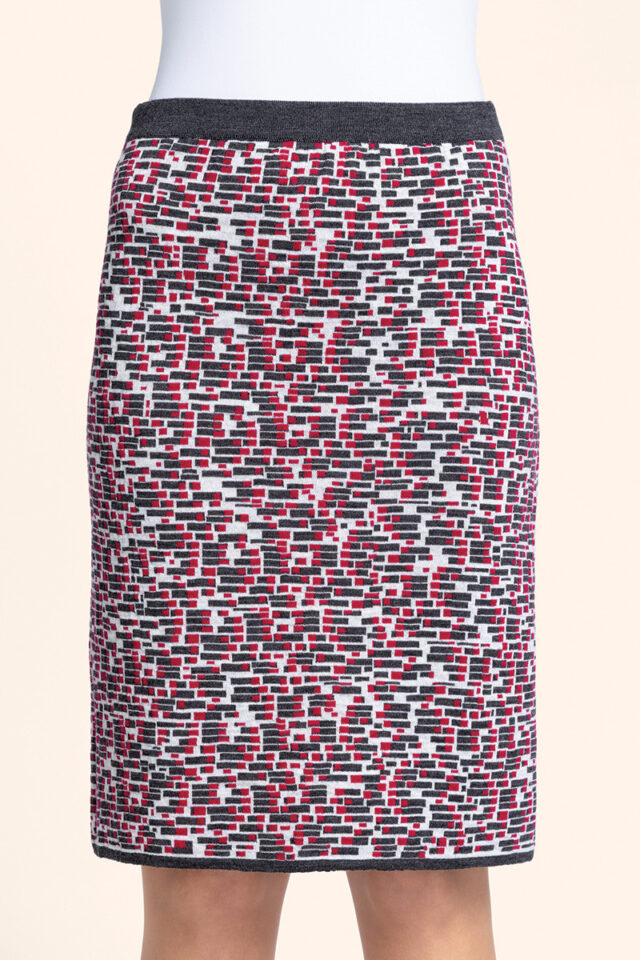 Maison Solfin - Jupe jacquard Made in France| B.Solfin