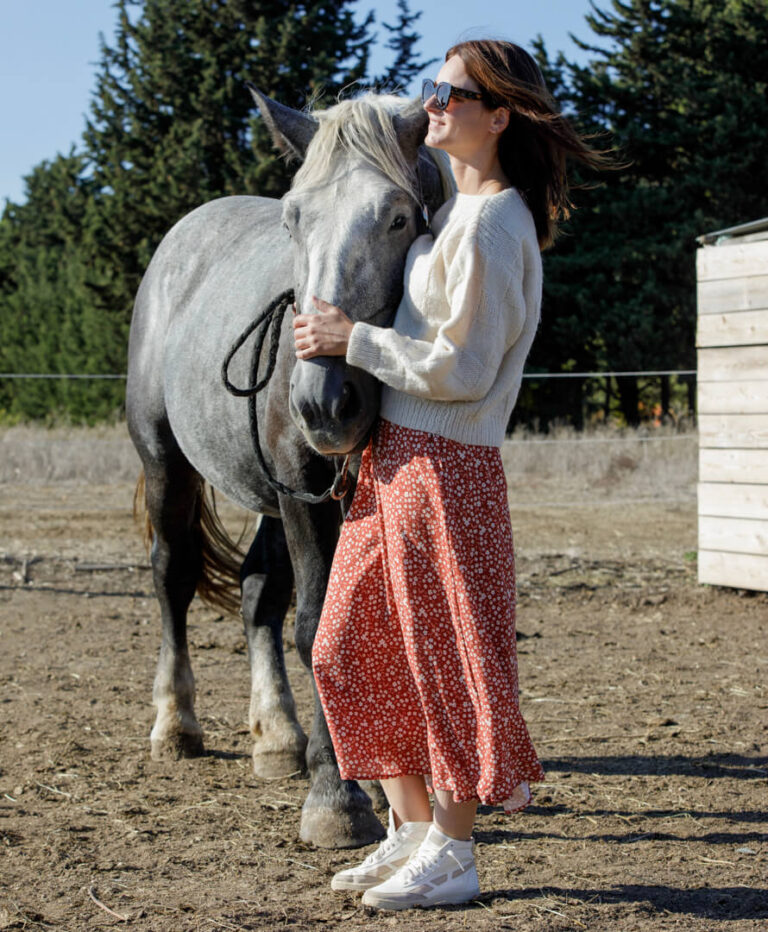 April et C - Jupe Lola - Terracotta