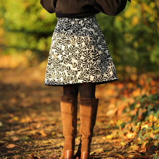 Quintessence - Jupe Maya - Jacquard Estampes