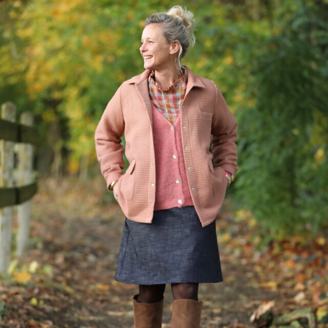 Quintessence - Jupe Maya - jean brut