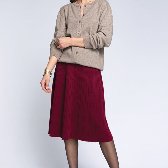 Maison Solfin - Jupe plissée Made in France| B.Solfin