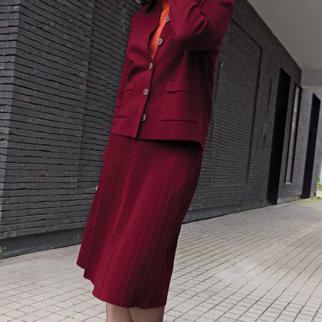 Maison Solfin - Jupe plissée Made in France| B.Solfin