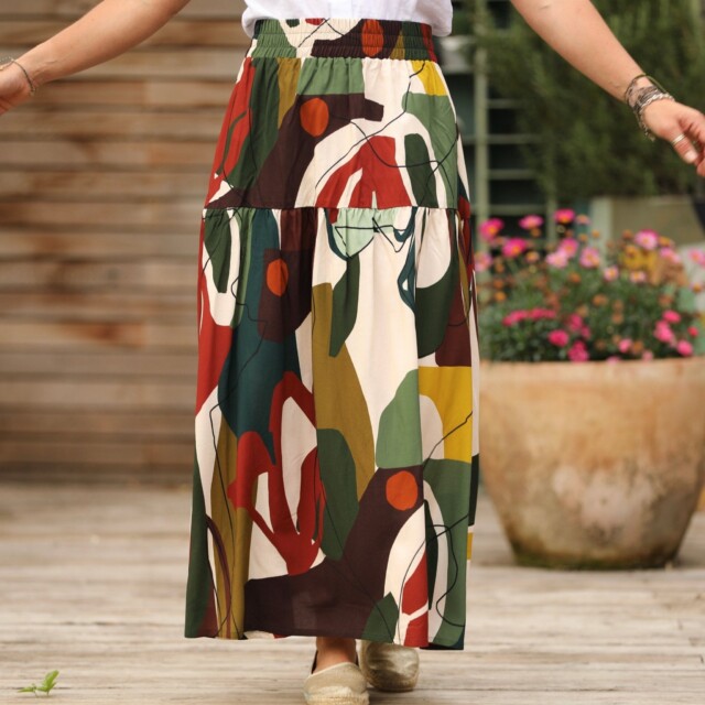 Quintessence - Jupe Sarah - viscose Arty