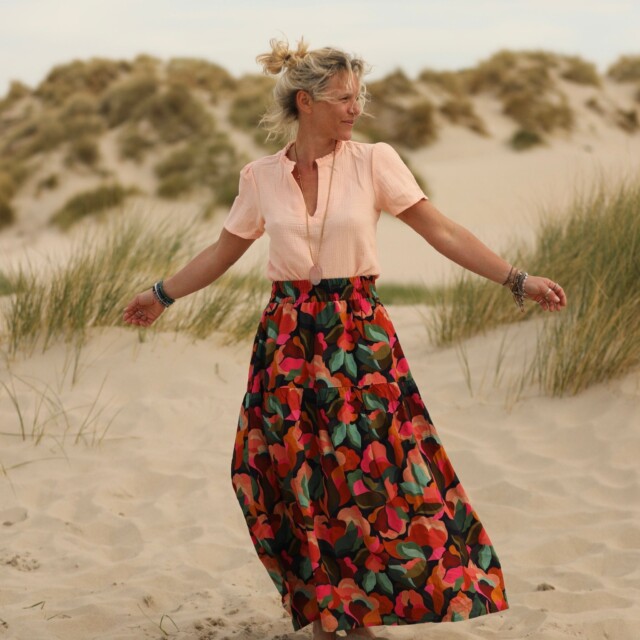 Quintessence - Jupe Sarah - viscose enchantement