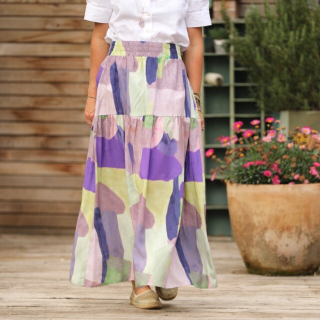 Quintessence - Jupe Sarah - viscose Inspiration