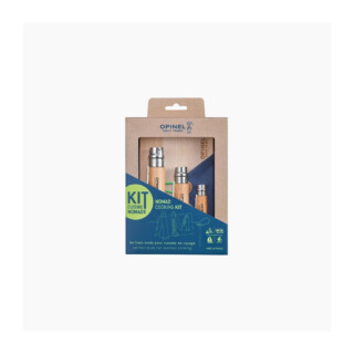 Opinel - Kit cuisine nomade OPINEL avec couteaux tire bouchon, décapsuleur et planche