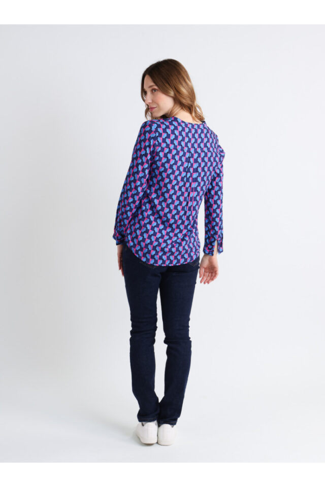 Maison Solfin - Blouse en viscose chaude Made in France| B.Solfin