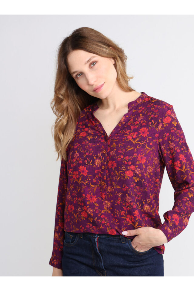 Maison Solfin - Blouse en viscose chaude Made in France| B.Solfin