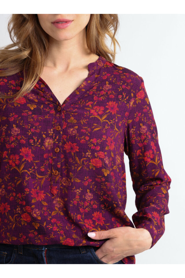 Maison Solfin - Blouse en viscose chaude Made in France| B.Solfin