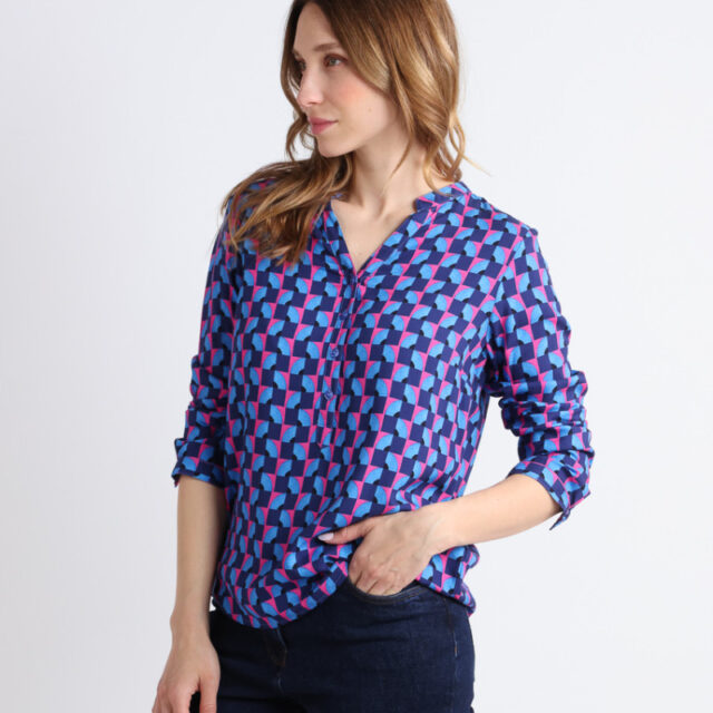 Maison Solfin - Blouse en viscose chaude Made in France| B.Solfin