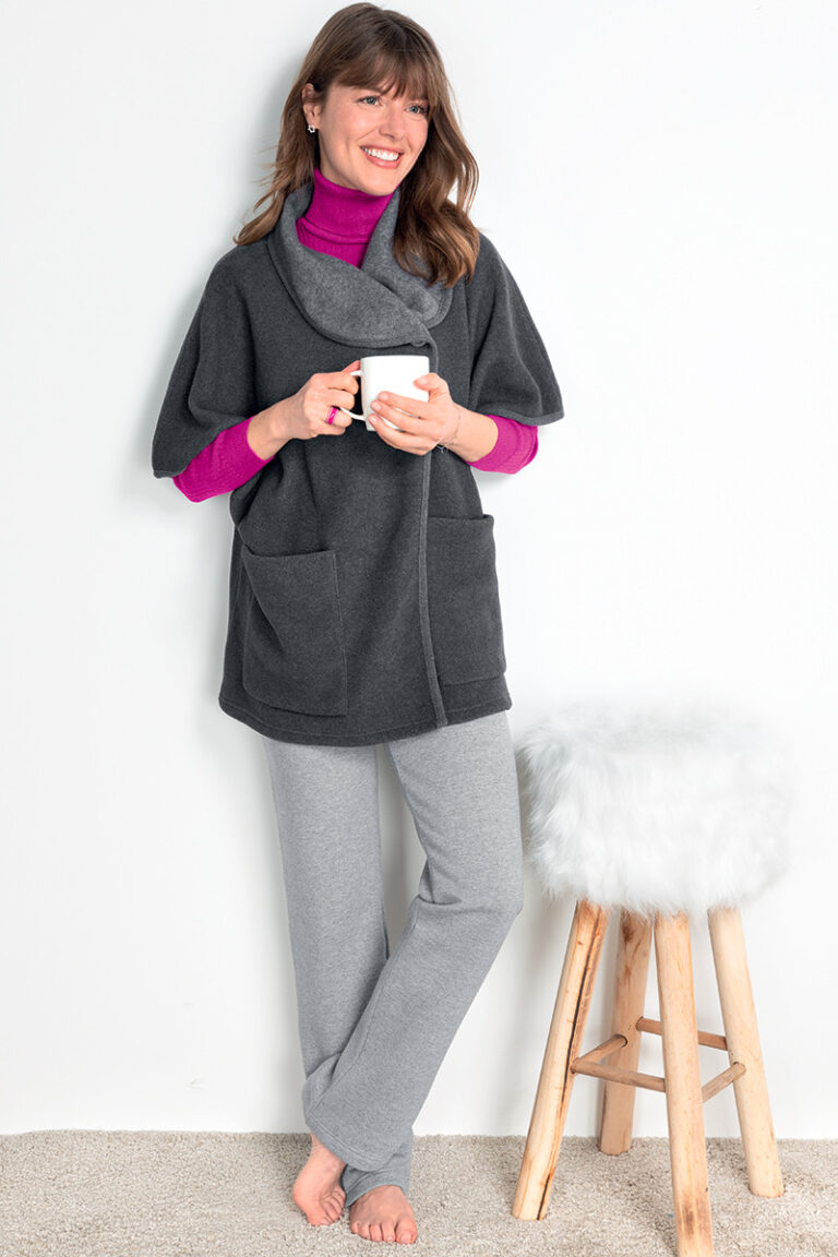 Maison Solfin - Cape col châle Made in France| B.Solfin