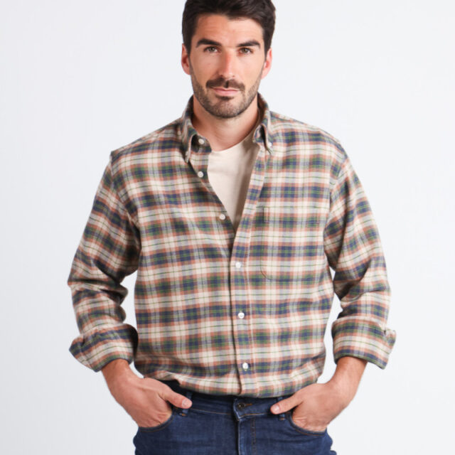 Maison Solfin - Chemise homme en coton doux Made in France| B.Solfin