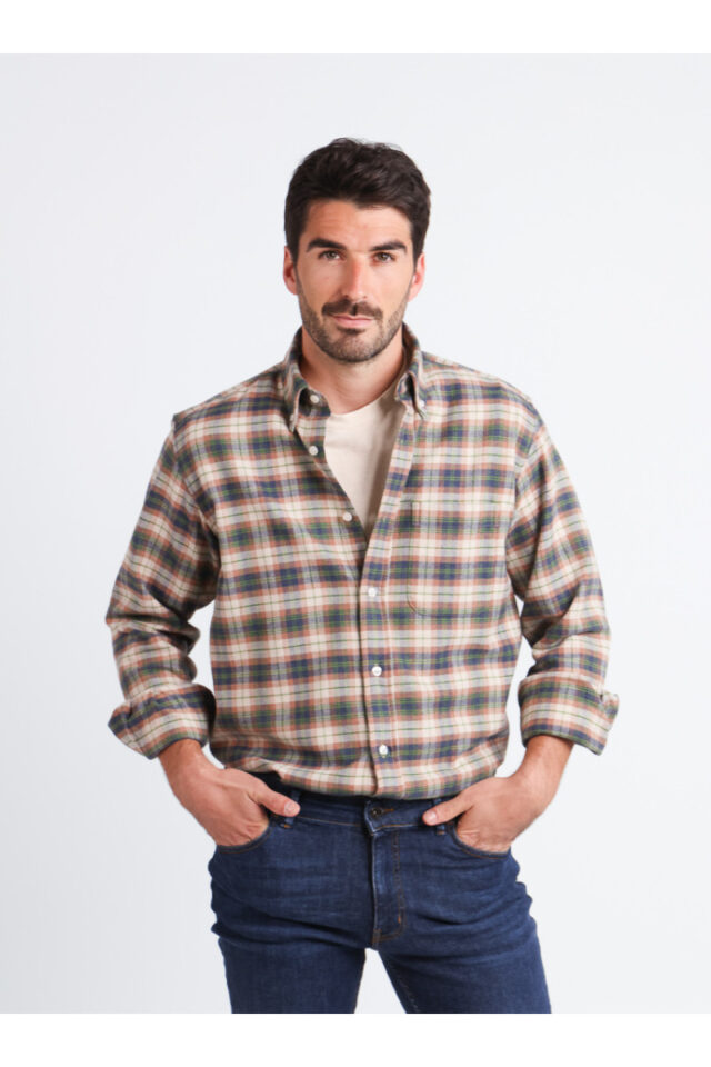 Maison Solfin - Chemise homme en coton doux Made in France| B.Solfin