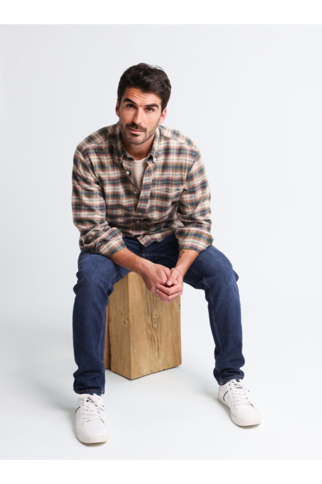 Maison Solfin - Chemise homme en coton doux Made in France| B.Solfin