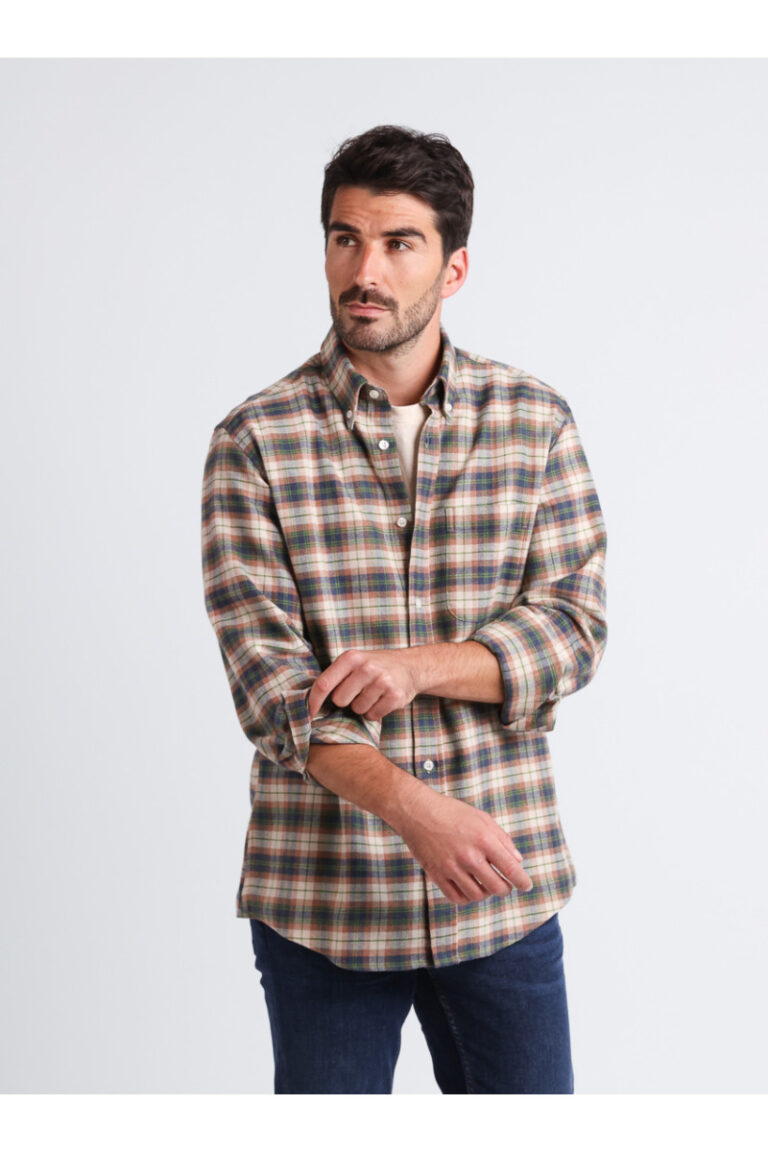 Maison Solfin - Chemise homme en coton doux Made in France| B.Solfin