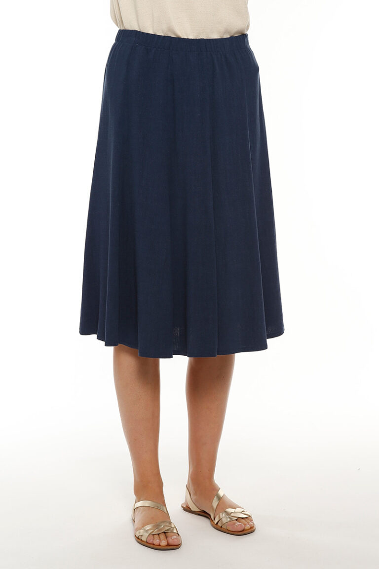 Maison Solfin - Jupe en lin Made in France| B.Solfin