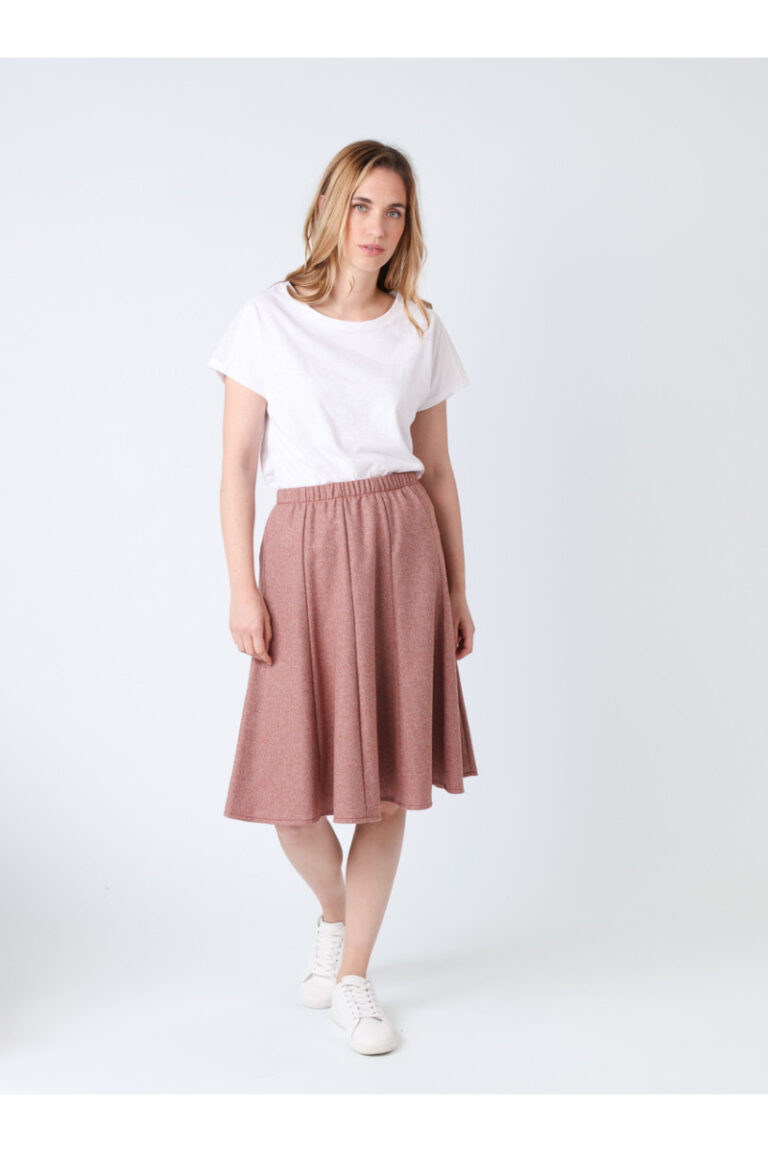 Maison Solfin - Jupe chevrons Made in France| B.Solfin