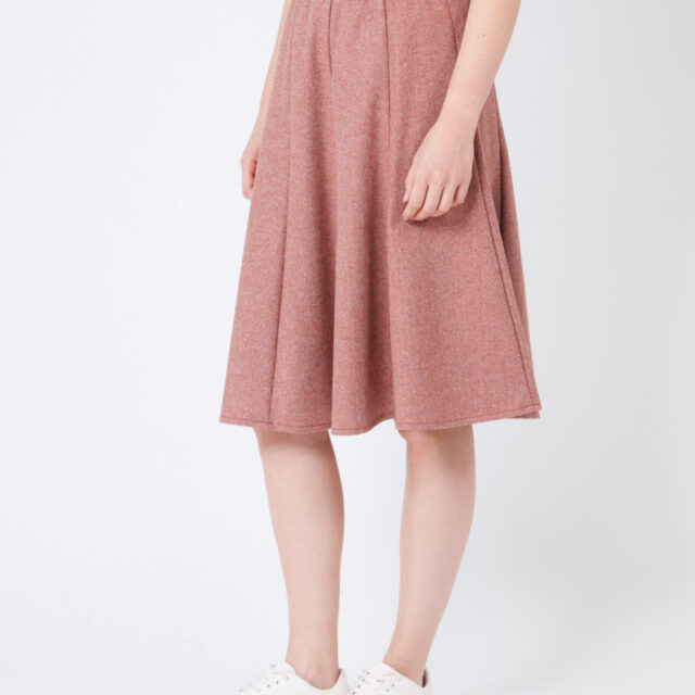 Maison Solfin - Jupe chevrons Made in France| B.Solfin