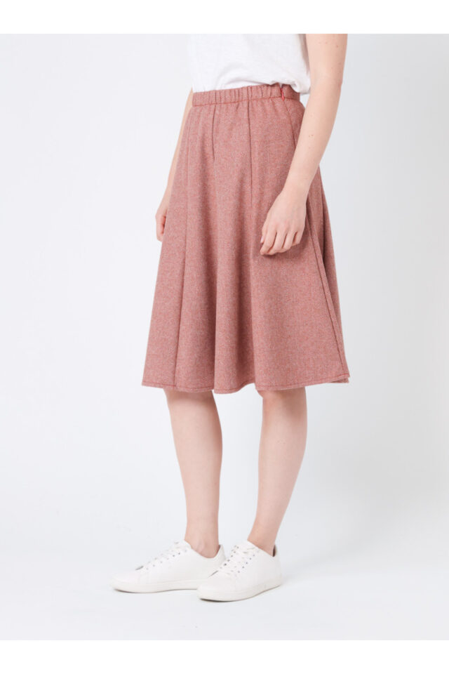 Maison Solfin - Jupe chevrons Made in France| B.Solfin