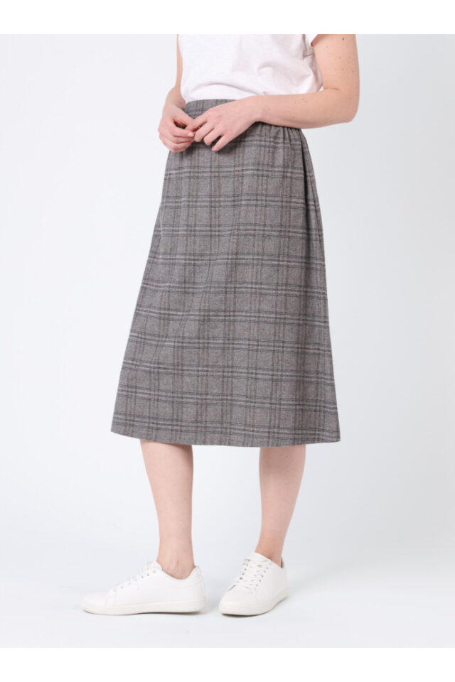 Maison Solfin - Jupe à carreaux Made in France| B.Solfin