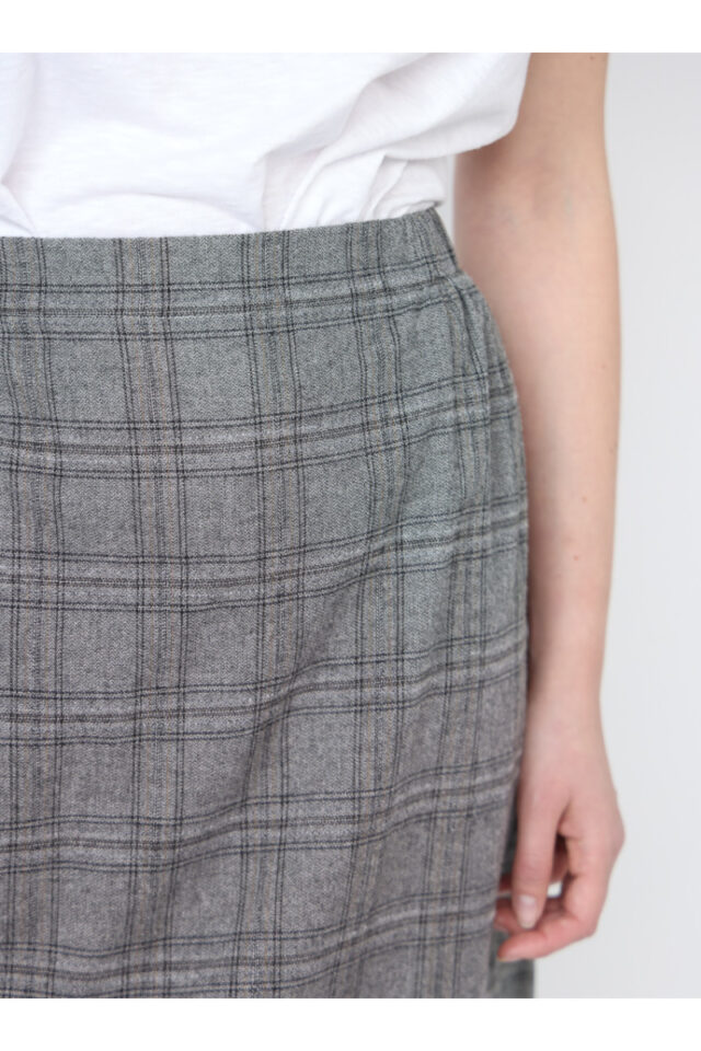 Maison Solfin - Jupe à carreaux Made in France| B.Solfin