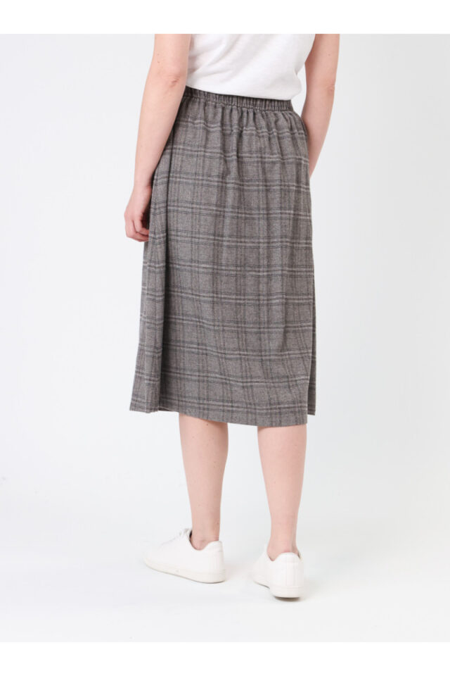 Maison Solfin - Jupe à carreaux Made in France| B.Solfin