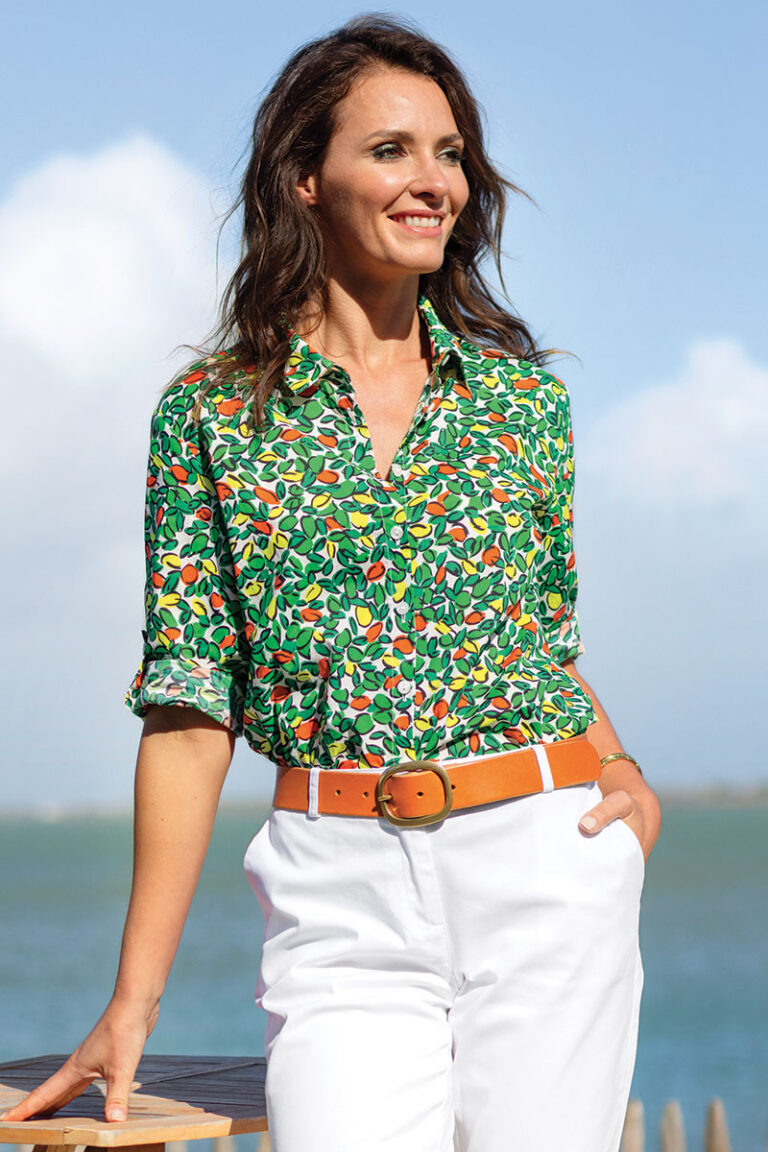 Maison Solfin - Surchemise en gaz de coton Made in France| B.Solfin