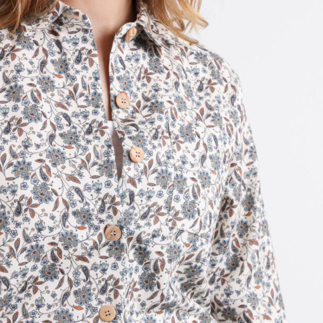 Maison Solfin - Surchemise en velours de coton Made in France| B.Solfin