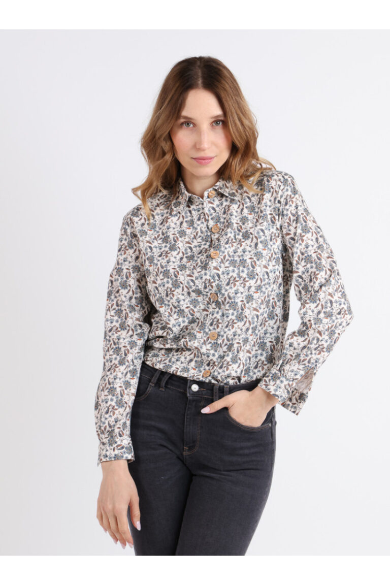 Maison Solfin - Surchemise en velours de coton Made in France| B.Solfin