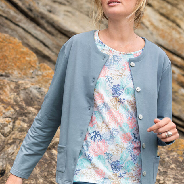 Maison Solfin - Veste molleton coton Made in France| B.Solfin