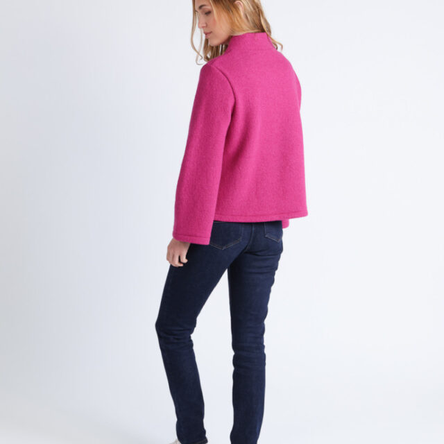 Maison Solfin - Veste en laine bouillie Made in France| B.Solfin