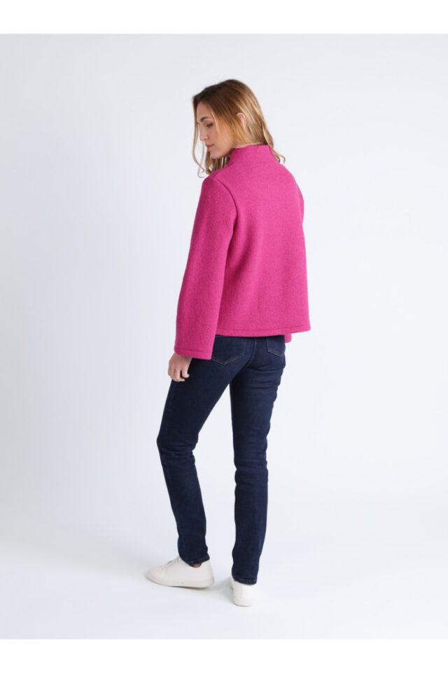 Maison Solfin - Veste en laine bouillie Made in France| B.Solfin