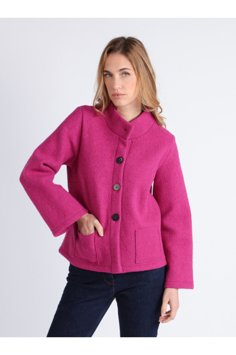 Maison Solfin - Veste en laine bouillie Made in France| B.Solfin