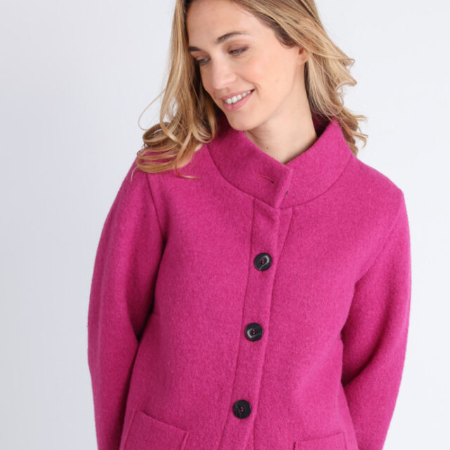 Maison Solfin - Veste en laine bouillie Made in France| B.Solfin