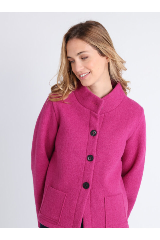 Maison Solfin - Veste en laine bouillie Made in France| B.Solfin