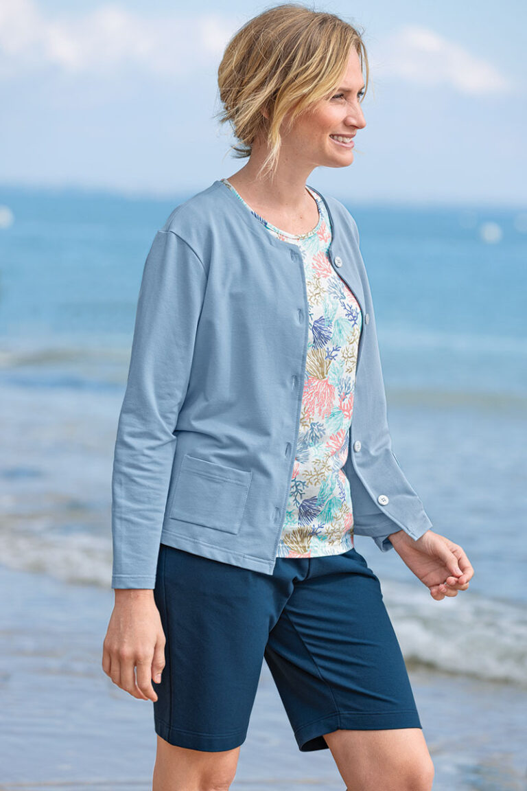 Maison Solfin - Bermuda en coton made in France Made in France| B.Solfin